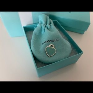 Tiffany Blue Heart Charm